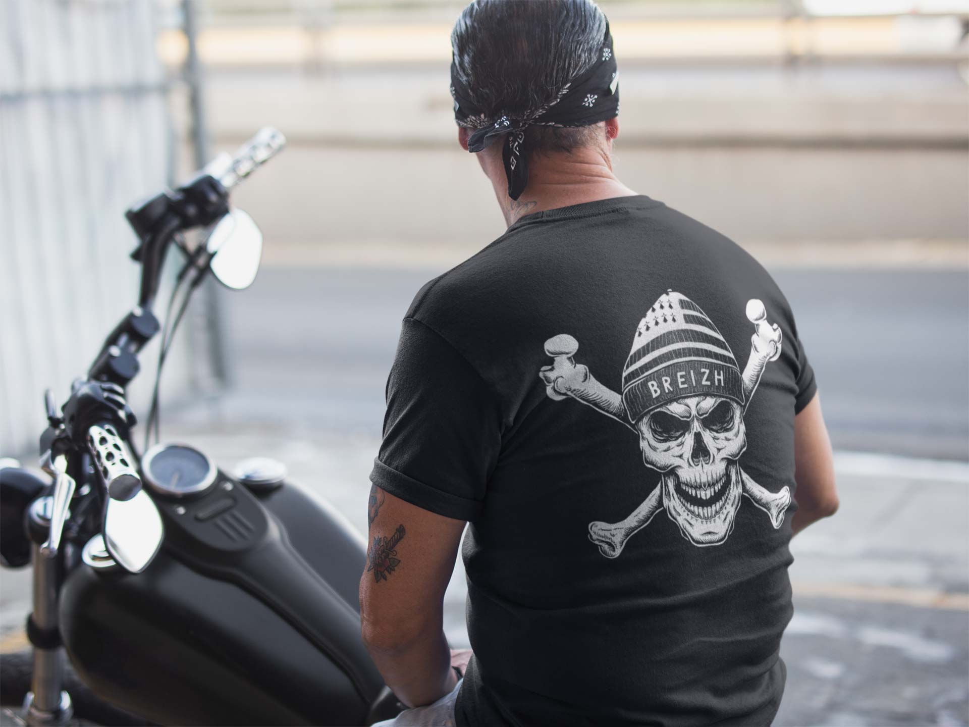 T-shirt Skull Breizh - édition spéciale