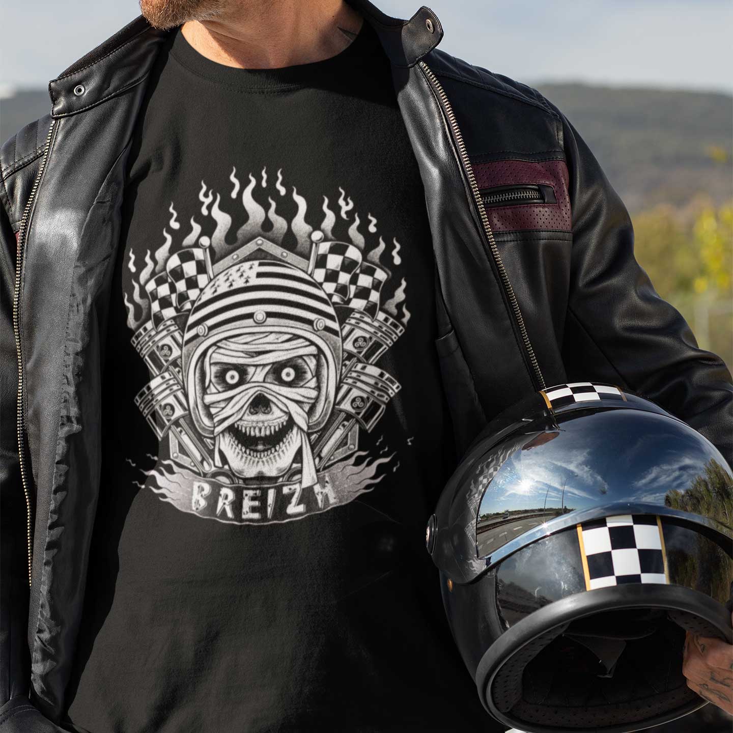 T-shirt Mommy Motorcycle