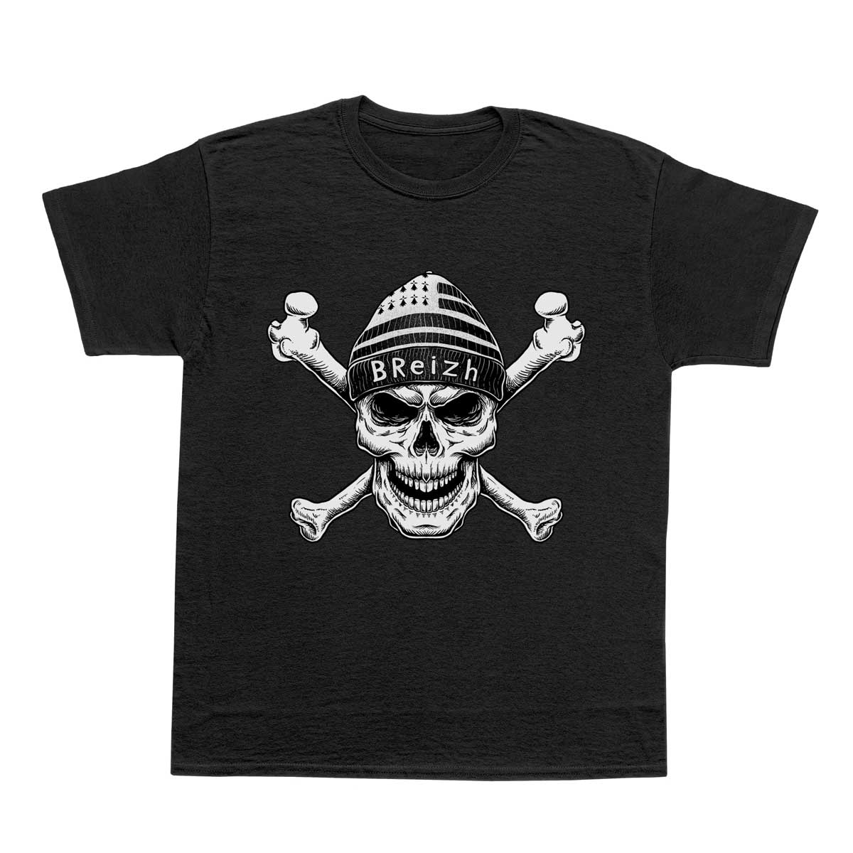 T-shirt Skull Breizh