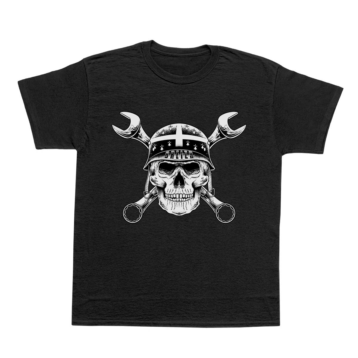 T-shirt Skull Mechanic